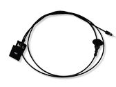 Engine bonnet/hood lock release cable