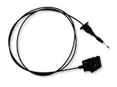 Engine bonnet/hood lock release cable
