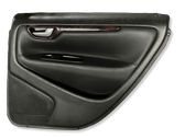 Rear door card panel trim