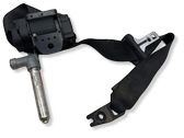 Rear seatbelt