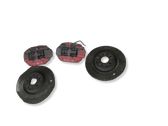 Brake discs and calipers set