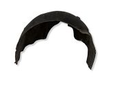 Rear arch fender liner splash guards