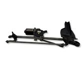 Front wiper linkage and motor