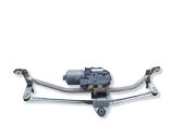 Front wiper linkage and motor