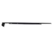 Front door glass trim molding