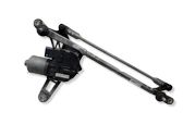 Front wiper linkage and motor