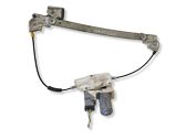 Rear window lifting mechanism without motor