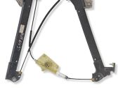 Front window lifting mechanism without motor