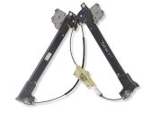 Rear window lifting mechanism without motor
