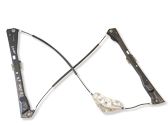 Front window lifting mechanism without motor