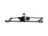 Front wiper linkage and motor