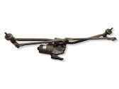 Front wiper linkage and motor