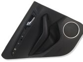Rear door card panel trim