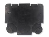 Front wheel arch liner splash guards
