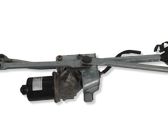 Front wiper linkage and motor