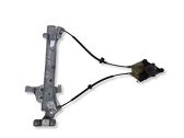 Rear door window regulator with motor
