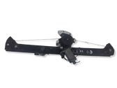Rear door window regulator with motor