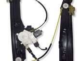 Front door window regulator with motor
