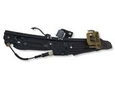 Rear door window regulator with motor