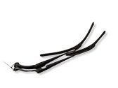 Headlight wiper arm set