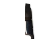 Front door glass trim molding