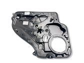 Rear window lifting mechanism without motor