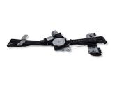 Rear door window regulator with motor