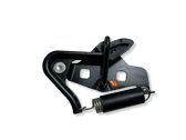 Loading door lock loop/hook striker