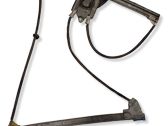 Front door window regulator with motor