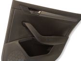 Rear door card panel trim