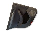 Rear door card panel trim