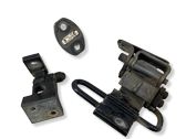 Rear door hinge set