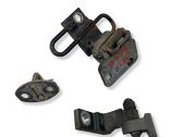 Front door hinge set