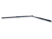 Front wiper blade arm