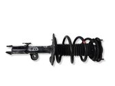Amortiguador delantero con muelle espiral