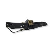 Rear door window regulator with motor