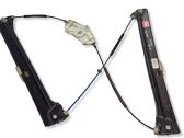 Front window lifting mechanism without motor
