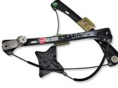 Front window lifting mechanism without motor