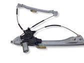 Front door window regulator with motor