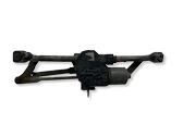 Front wiper linkage and motor