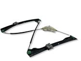 Front window lifting mechanism without motor