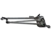 Front wiper linkage and motor