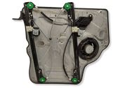 Front window lifting mechanism without motor