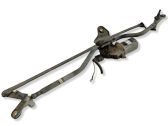 Front wiper linkage and motor