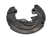Front brake disc dust cover plate