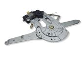 Front door window regulator with motor