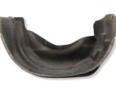 Rear arch fender liner splash guards
