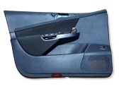 Rear door card panel trim