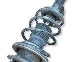 Front shock absorber with coil spring