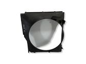 Radiator cooling fan shroud
